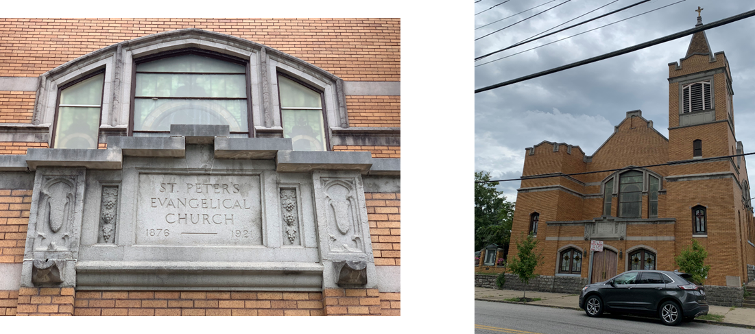 First United German Evangelical Lutheran St. Peter's Church in 2019, now a United Church of Christ